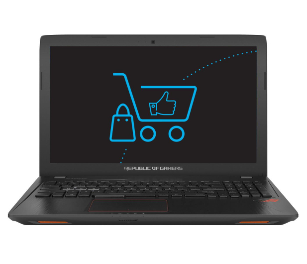 ASUS ROG Strix GL553VE i7-7700/16GB/1TB/DVD 1050Ti - 366752 - zdjęcie 2